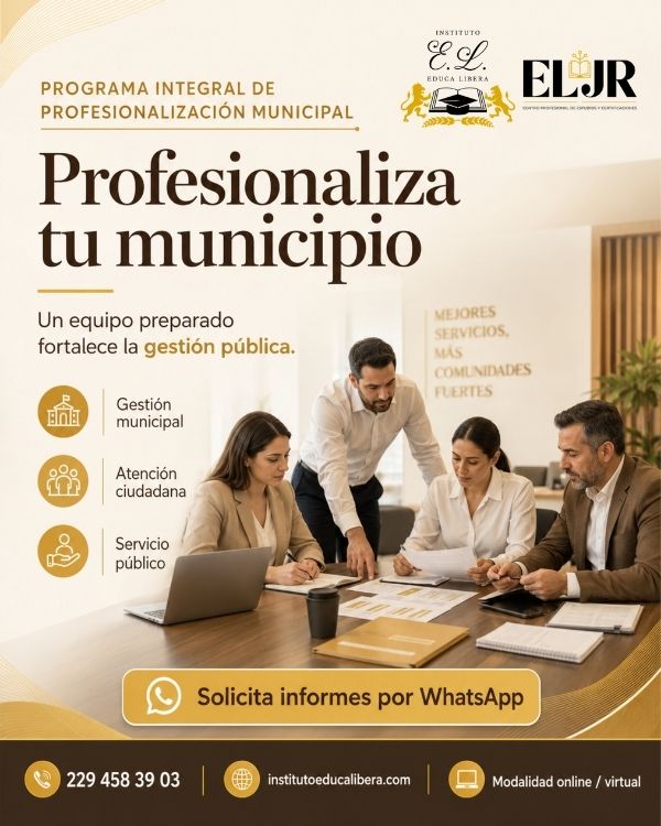 Curso Profesionaliza tu municipio